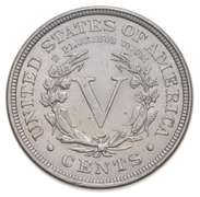 1890 Liberty V Nickel