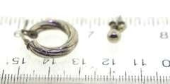 Lot of 3 Sterling Silver Earrings