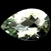 Brilliant 4.78ct platinum green Amethyst
