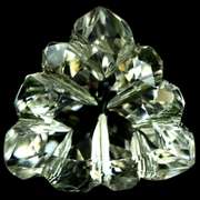 All natural! Gem grade! 54.13ct fancy trillion cut Quartz