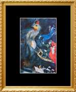 Marc Chagall, The Flying Sleigh