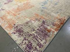 COLORFUL ART DECO  RUG 7x10