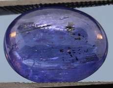 Glossy 4.33ct UNHEATED blue violet Tanzanite