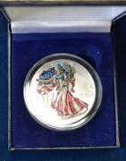 1999 Colorized American Silver Eagle in Capsule with Gift Box