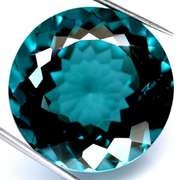 Huge! AAA 39.33ct blue green Hydrothermal Amethyst