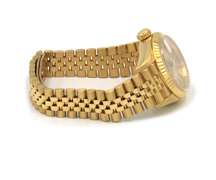 Ladies Rolex Datejust 26mm Champagne Stick Dial watch