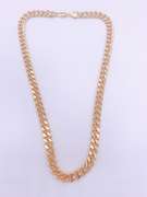 18kt Gold Plated Miami Cuban Link Chain Necklace