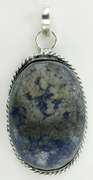 Silver and Natural Stone Pendants