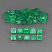 Outstanding 4.76ct real Colombian Emerald set