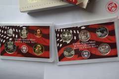 2003 & 2007  US Mint Silver Proof Se