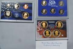 2008 & 2011 US Mint Proof Sets