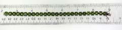 Sterling Silver Peridot Tennis Bracelet