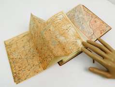 Rare 1913 Baedekers Paris Travel Guide with Maps