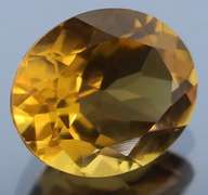 Vibrant 3.38ct 12x10mm oval cut Citrine