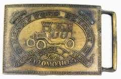 Henry Ford Detroit Automobiles Vintage Belt Buckle