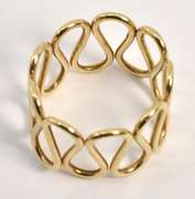 Unusual Flexible Gold Band