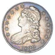 1833 Capped Bust Half Dollar