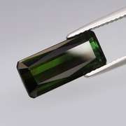 Incredible 4.28ct deep green black Tourmaline
