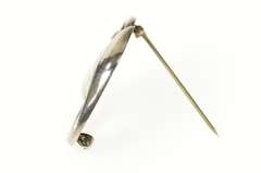 Sterling Silver Georg Jensen 100 A Art Nouveau Tulip Pin/Brooch