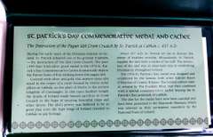 .999 Fine Irish Silver St. Patrick Day Medal & Cachet