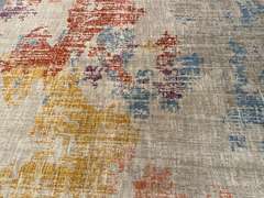 COLORFUL ART DECO  RUG 7x10