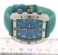 Michele Urban Chronograph Blue Dial Watch