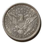 1892 Near Unc First Year Barber Quarter