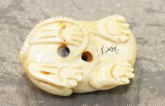 Natural Ivory Ojimi Bead