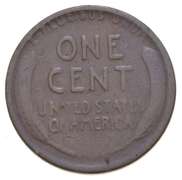 1922 Lincoln Wheat Cent - No D