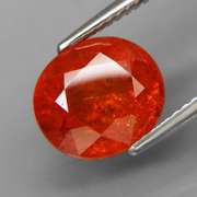 Amazing top red orange 5.23ct Namibian Garnet