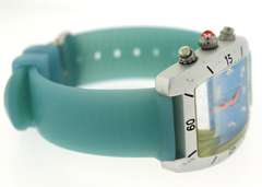 Michele Urban Chronograph Blue Dial Watch