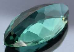 19.77ct top blue green hue created Amethyst