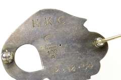 Sterling Silver Georg Jensen 100 A Art Nouveau Tulip Pin/Brooch