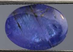 Large 4.03ct UNHEATED blue violet Tanzanite