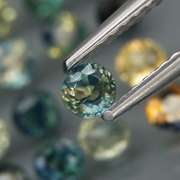 Party color! Unheated! 3.96ct 20pc Sapphire set