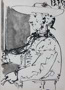 Vintage Pablo Picasso Lithograph Circa 1961