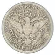 1896-O Barber Quarter