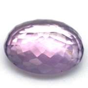 Glistening 14.34ct violet pink Brazilian Amethyst