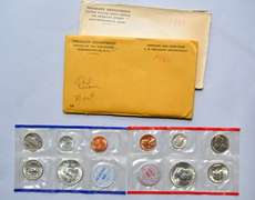 1960 & 1963 US Mint Sets With Original Envelopes