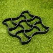 Paving Mold Floor Pavement Black Plastic Slate Stones