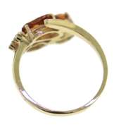 Romantic Yellow Gold Citrine Ring