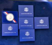 Lot of Liberty Commemorative Coins  6 Total coins