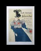 Toulouse Lautrec, La Revue Blanche' Vintage Lithograph