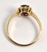 Cute Amethyst & Diamond Ring