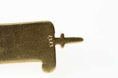 10K Yellow Gold Phi Eta Sigma Freshman Honor Society Charm/Pendant