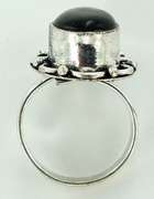 Silver and Natural Stone Rings