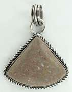 Silver and Natural Stone Pendants