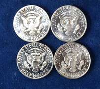 Lot Of 4 1964 Proof 50 C