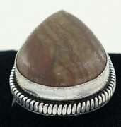 Silver and Natural Stone Rings