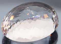 Substantial 73.09ct whisper pink Amethyst